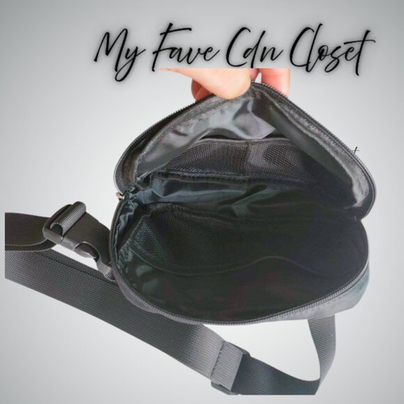 NEW RED Crossbody SHERPA Belt Bag - Picture 3 of 4